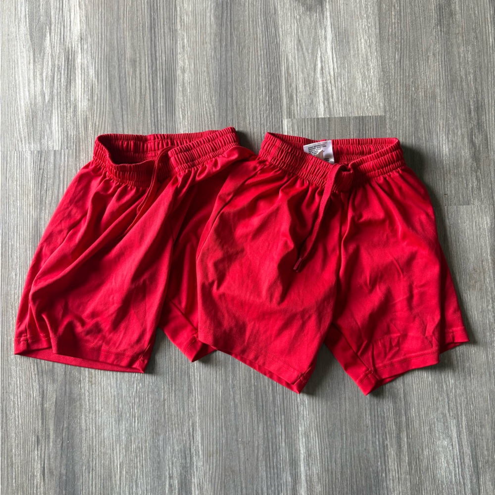 Red Challenger Teamwear Boy’s Soccer Shorts